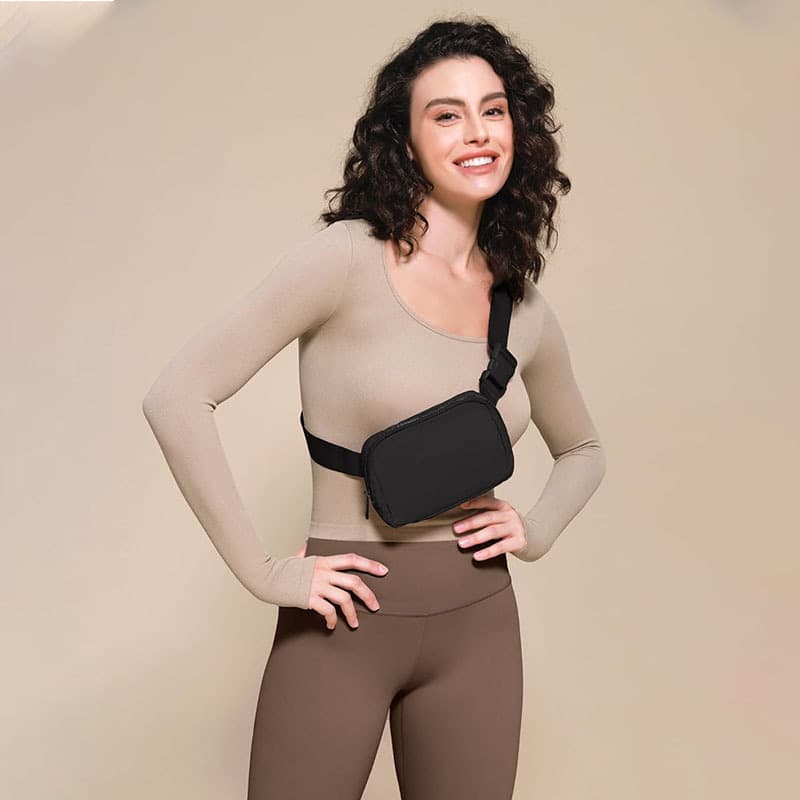 Mini Waterproof Waist Fanny Pack Adjustable Crossbody Belt Bag