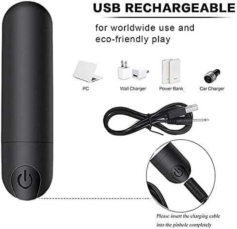 Mini USB Rechargeable Electric Massager 10 Vibration Modes Quiet Body-Safe Material for Face & Body Relaxation image 5