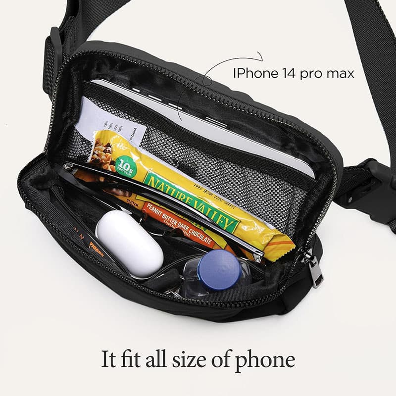 Mini Waterproof Waist Fanny Pack Adjustable Crossbody Belt Bag image 2