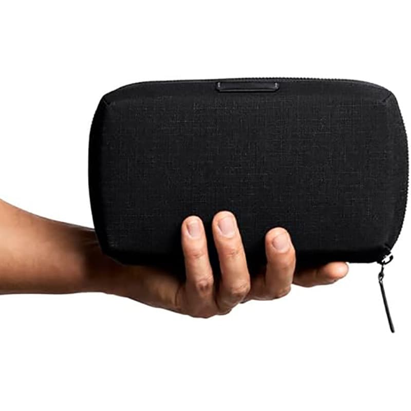 Portable Oxford Tech Organizer Pouch Multi‑Compartment Travel Storage Bag for Cables Earphones SD Cards image 2