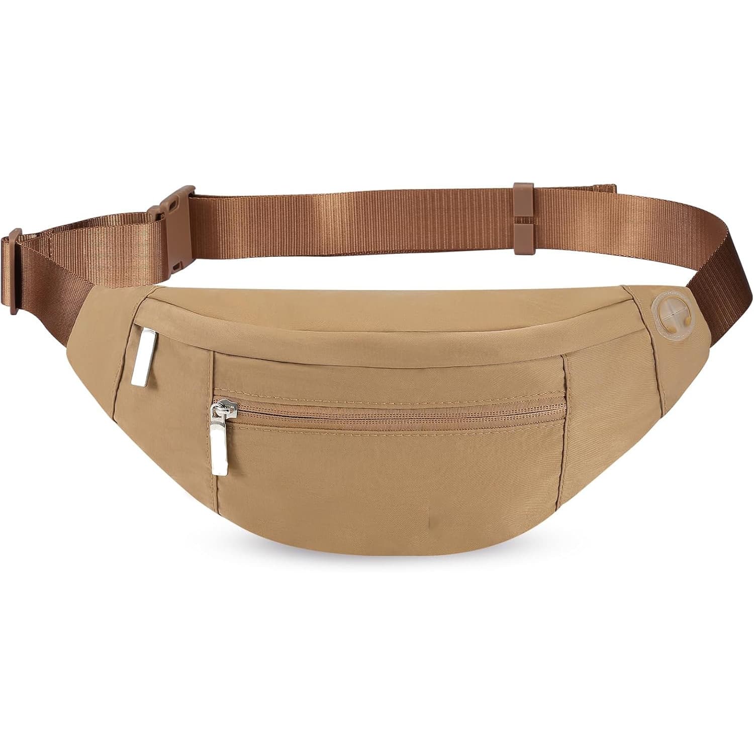 Oxford Cloth Fanny Pack, Multi‑Pocket Water‑Resistant Waist Bag Adjustable Belt Pouch for Travel Sports Daily Use image 9